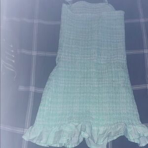 Wild Fable Light Green Strapless Dress